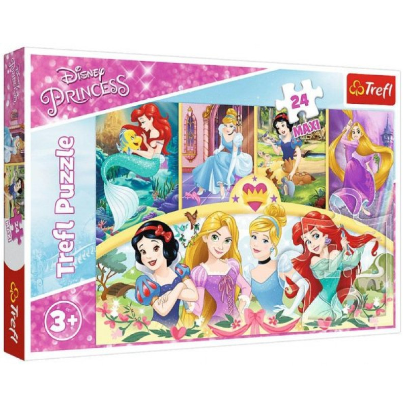 PUZZLE MAXI DISNEY PRINCEZNA 24 dielikov