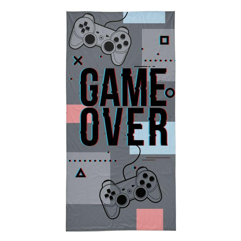 Osuška Game Over grey 