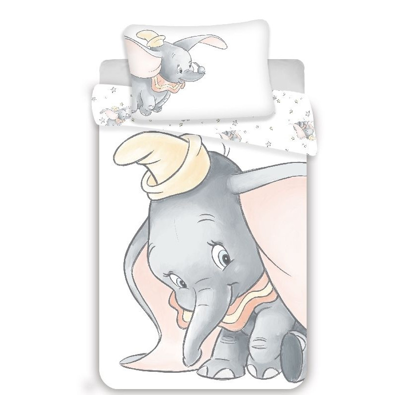 Obliečky do postieľky Dumbo Grey baby