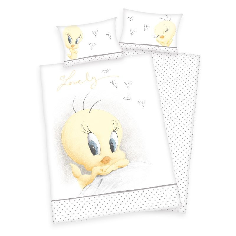 Obliečky do postieľky Looney Tunes Tweety