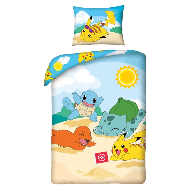 Obliečky Pokémon pláž