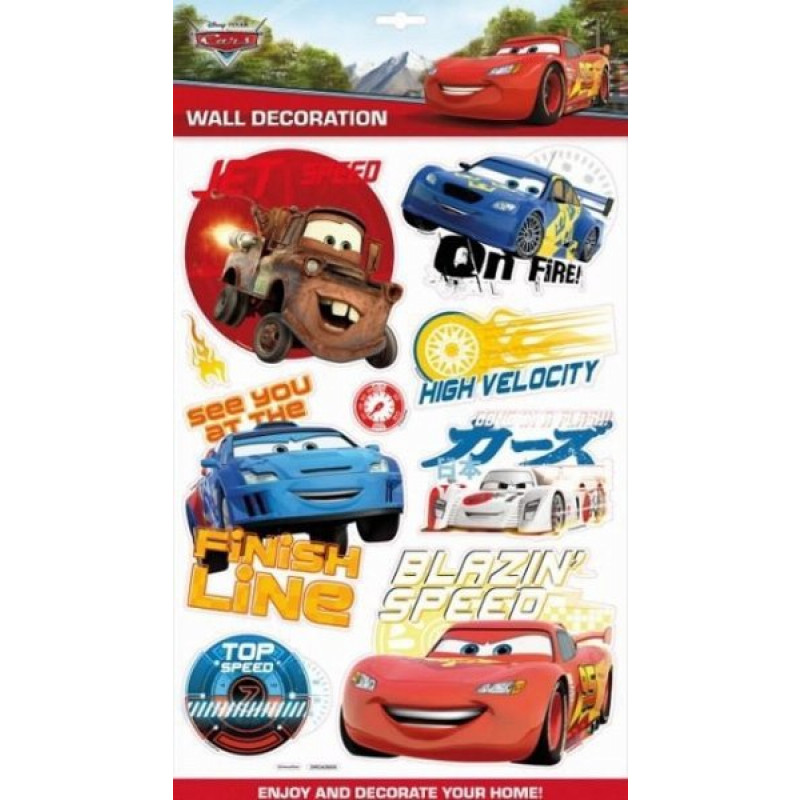 SAMOLEPKY 3D DISNEY CARS