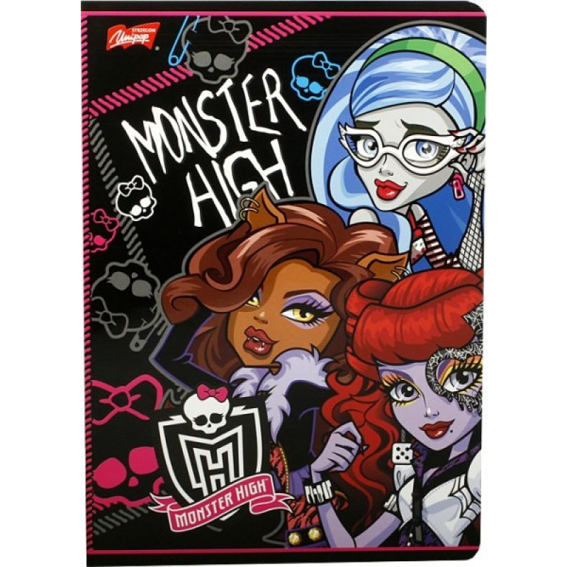 Zošit A5 MONSTER HIGH linajkový