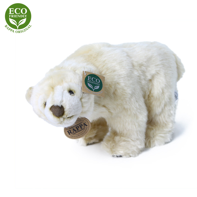 Plyšový ľadový medveď 33 cm ECO