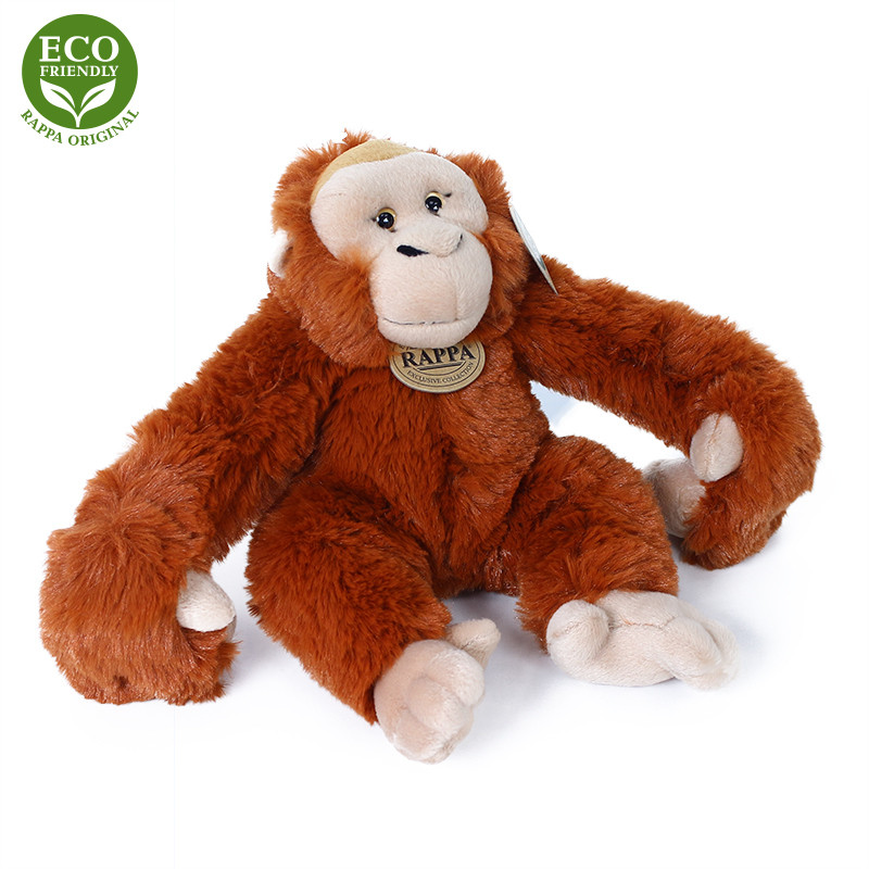 Plyšový orangutan závesný 20 cm ECO