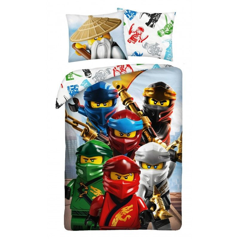 Obliečky Lego Ninjago mesto