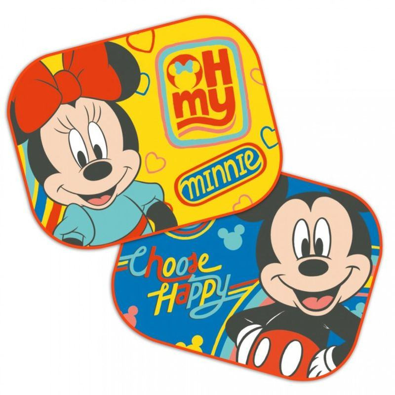 Slnečné clony Mickey a Minnie 2 ks