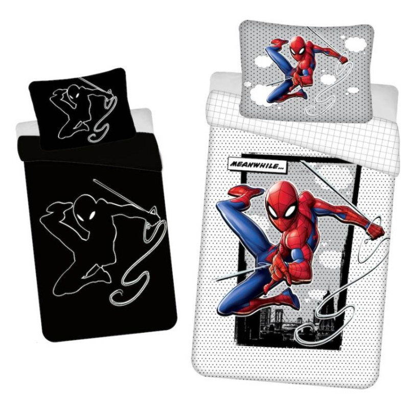 Obliečky Spiderman svietiace