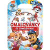 Omaľovánka so samolepkami Paw Patrol