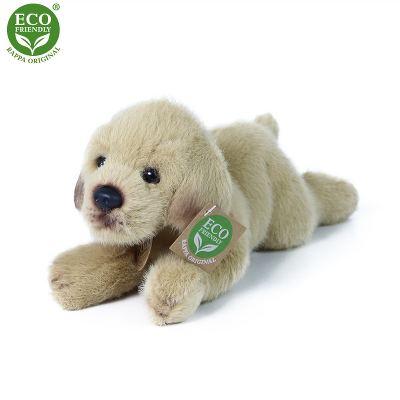 Plyšový labrador ležiaci 20 cm ECO-FRIENDLY