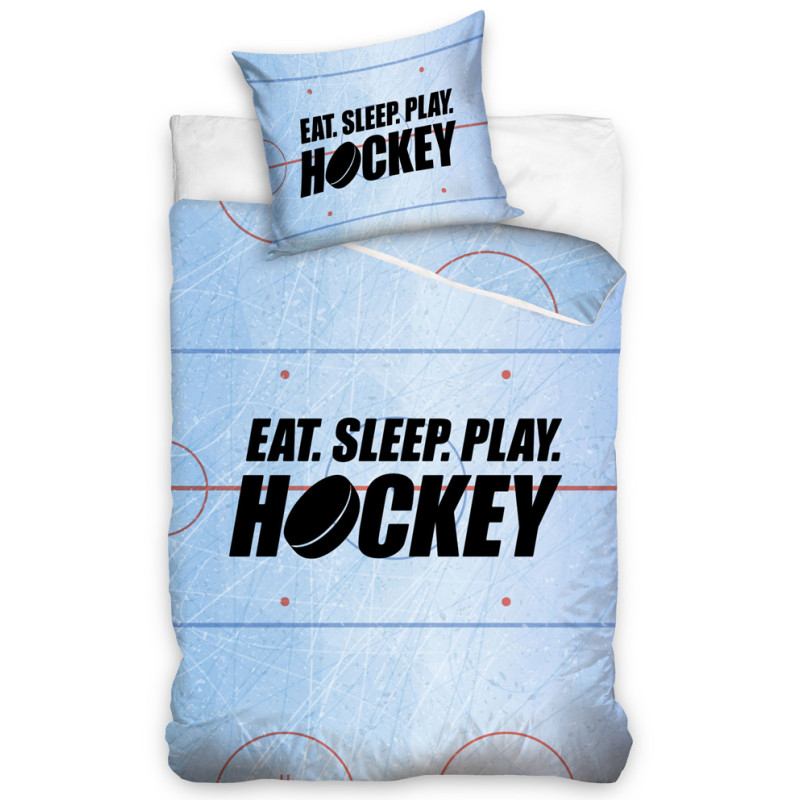 Obliečky Eat Sleep Play Hockey