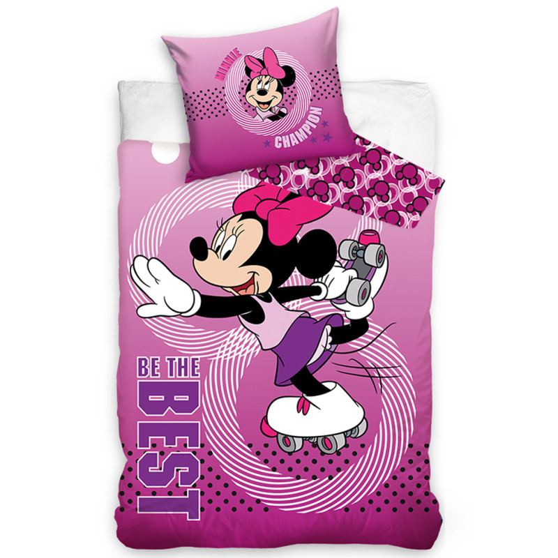 Obliečky Minnie Na korčuliach