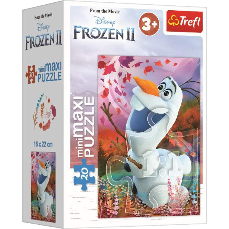 PUZZLE FROZEN 2 Olaf 20 dielikov