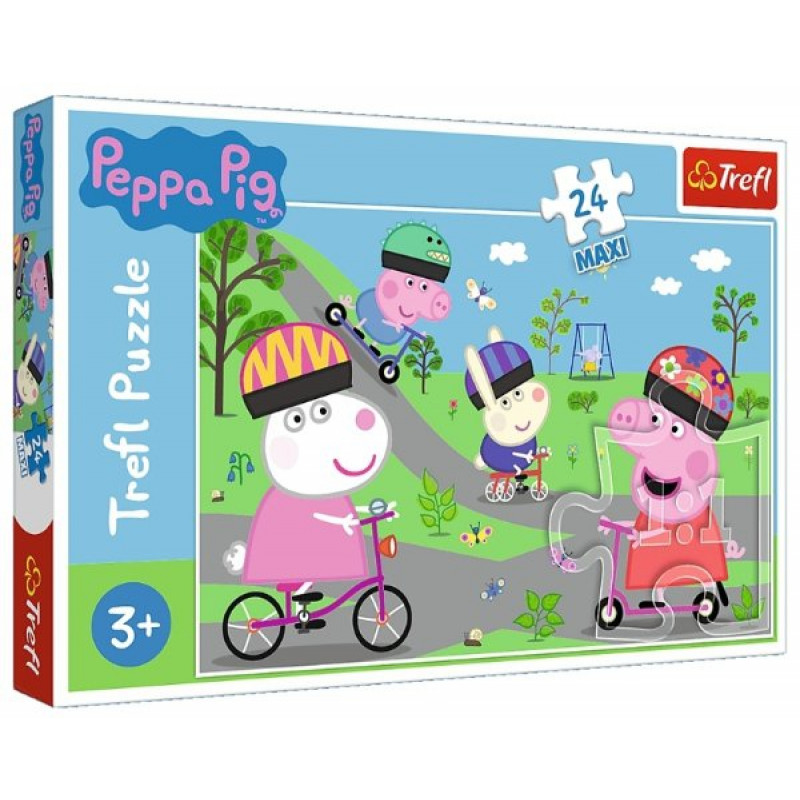 PUZZLE MAXI PEPPA PIG AKTÍVNY DEŇ 24 dielikov