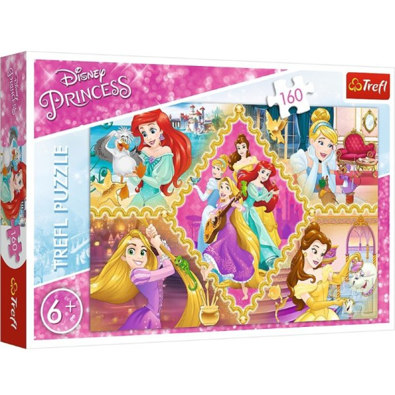 PUZZLE PRINCEZNY DOBRODRUŽSTVO 160 dielikov