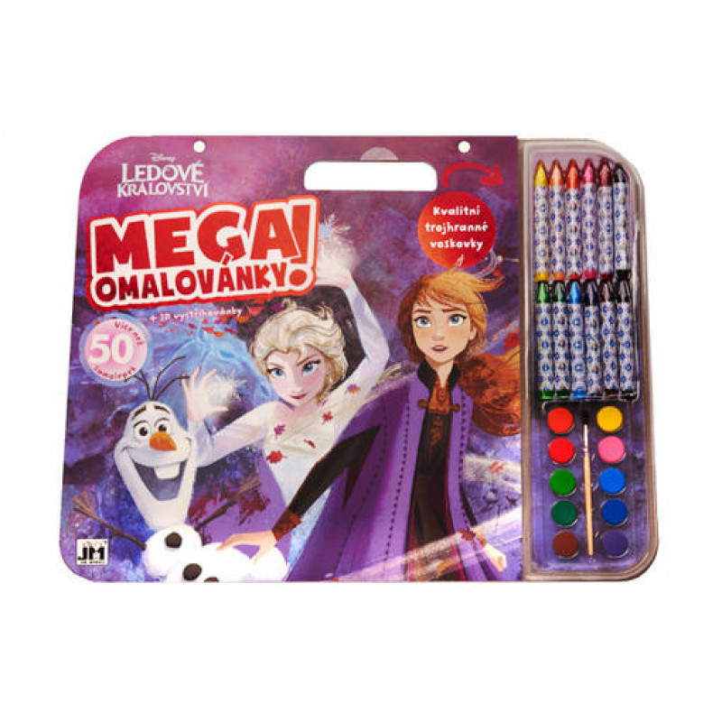 Omaľovánka mega set FROZEN - Ľadové kráľovstvo