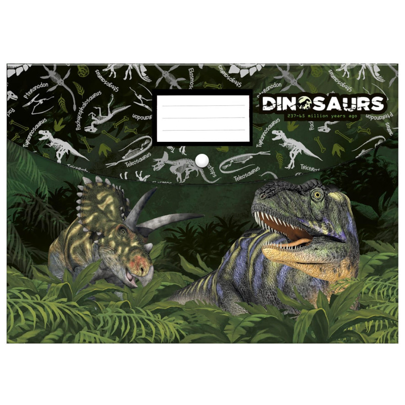 ZLOŽKA NA ZOŠITY DINOSAUR