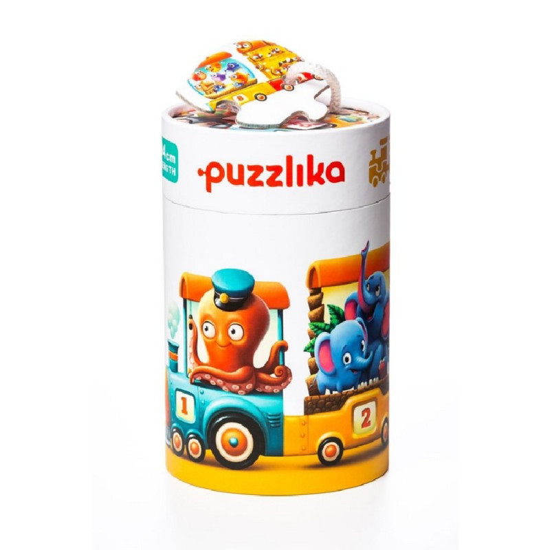 Vlak 94 cm - náučné puzzle 20 dielov