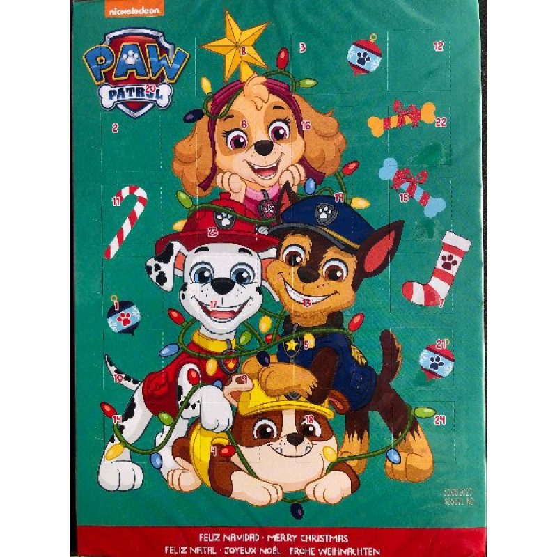 ADVENTNÝ KALENDÁR PAW PATROL