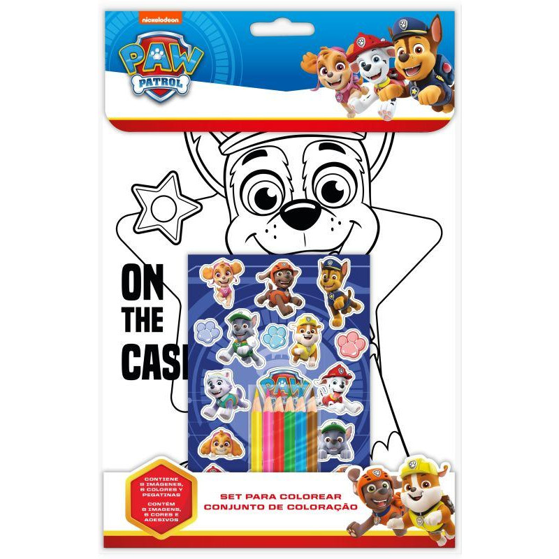 Omaľovánky Paw Patrol Papier