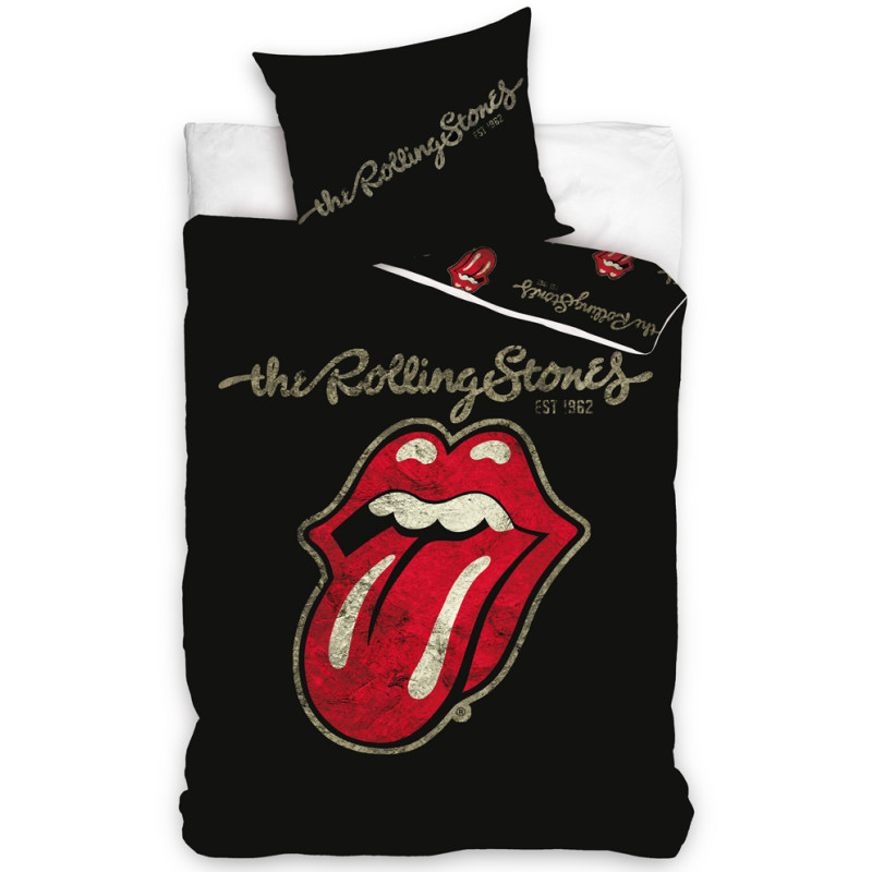Obliečky Rolling Stones Black