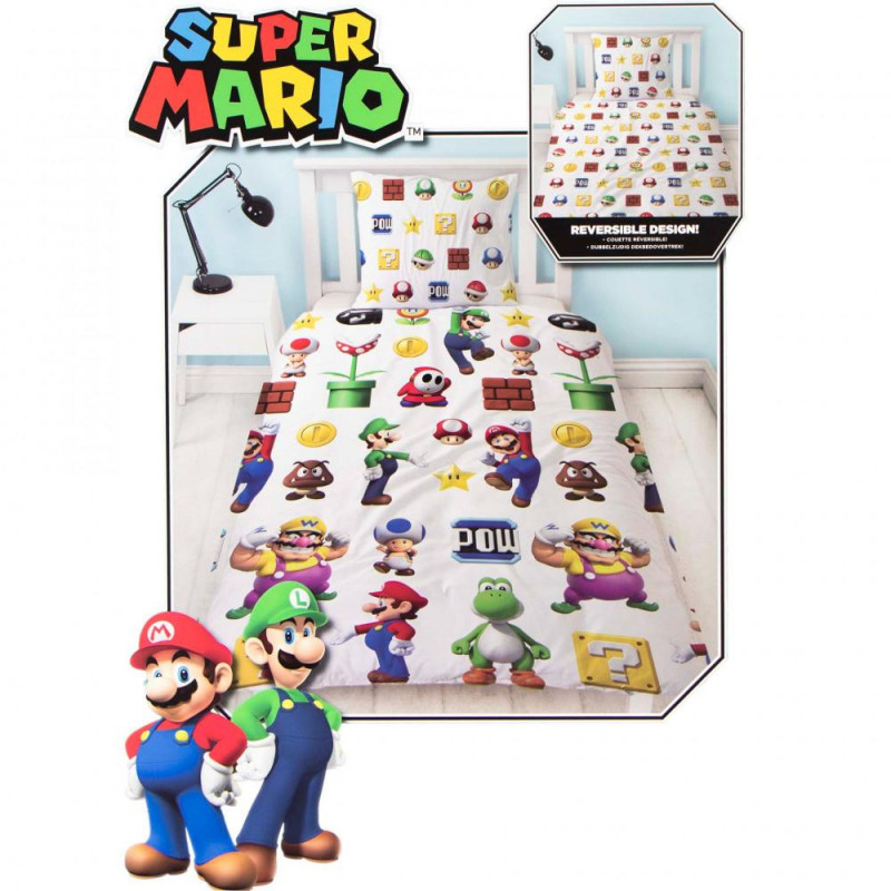 Obliečky Super Mario