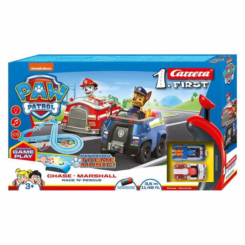 Autodráha Carrera First Paw Patrol Race 'N' Rescue
