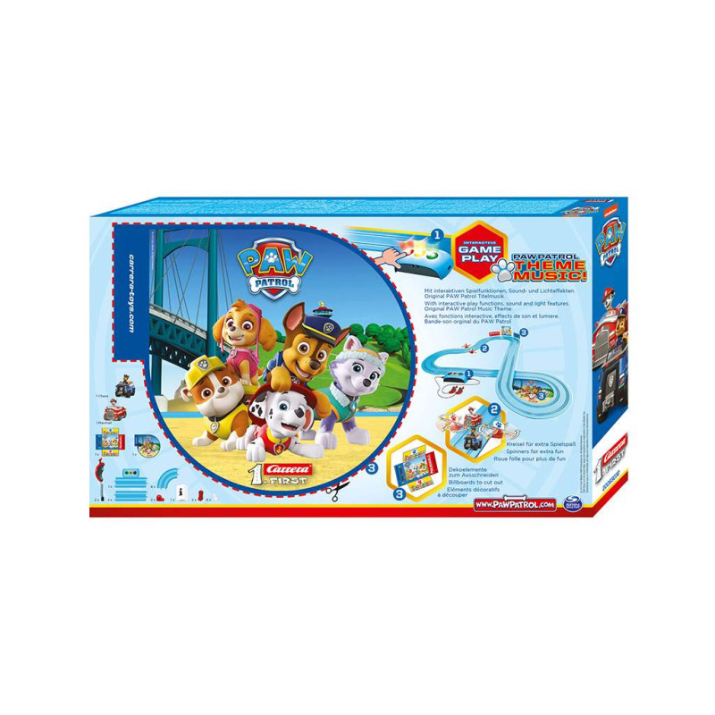 Autodráha Carrera First Paw Patrol Race 'N' Rescue
