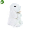 Plyšový králik biely stojaci 18 cm ECO-FRIENDLY