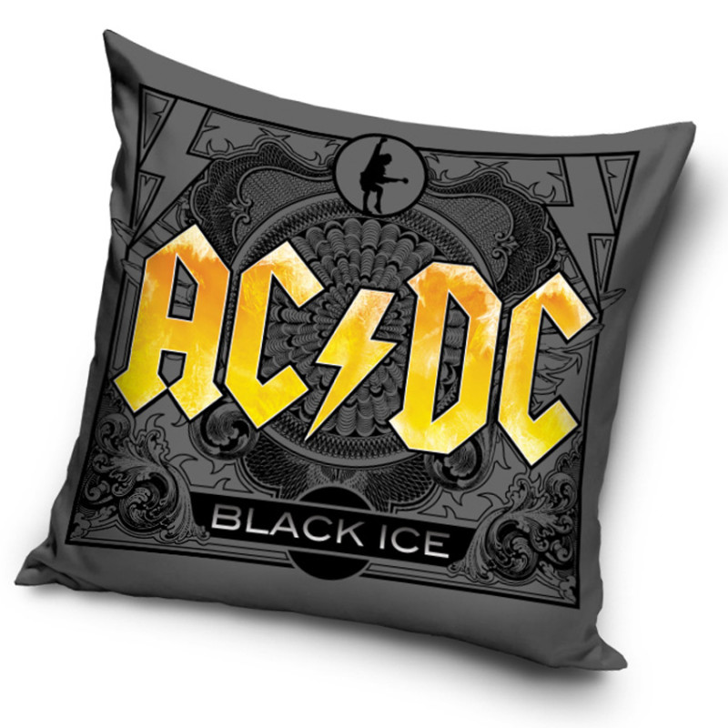 Obliečka na vankúšik AC/DC Black Ice Tour