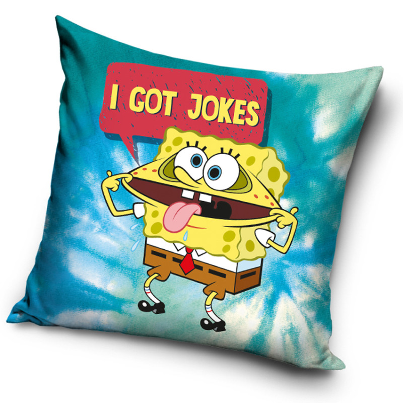 Obliečka na vankúšik Sponge Bob Vtipálek