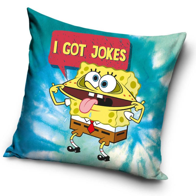 Obliečka na vankúšik Sponge Bob Vtipálek