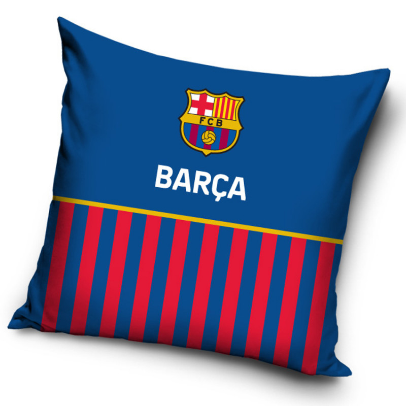 Obliečka na vankúšik FC Barcelona Half of Stripes