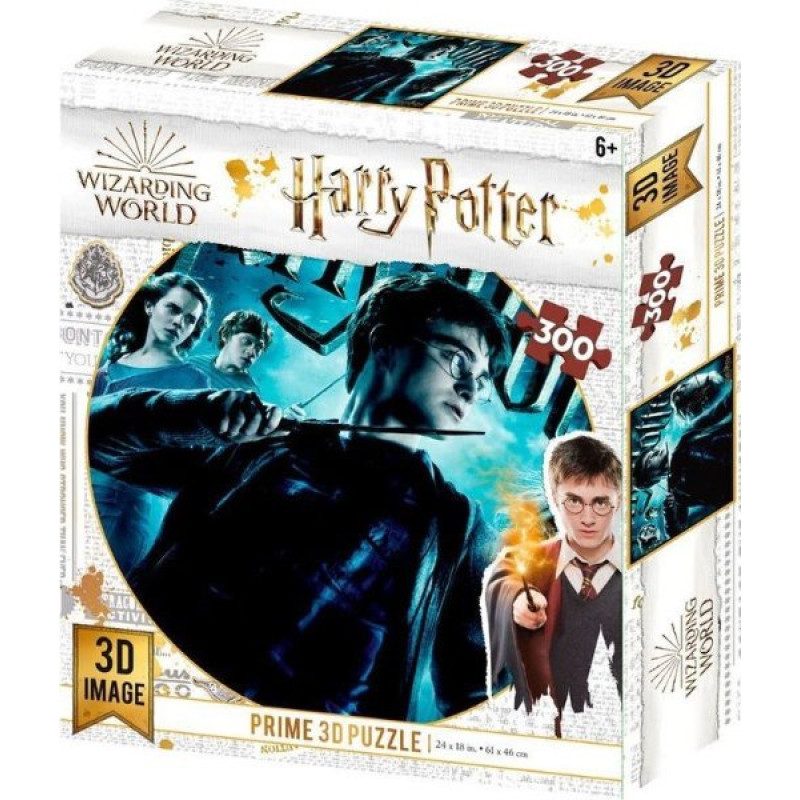 PUZZLE HARRY POTTER Chrabromil XL 300 dielikov 3D