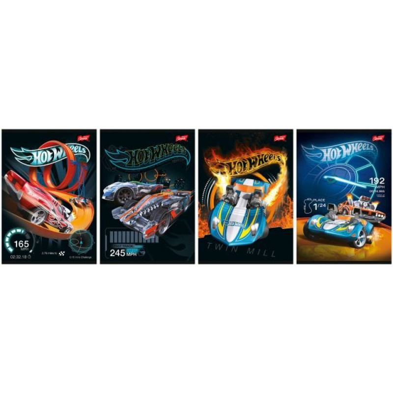 Zošit A5 HOT WHEELS linajkový