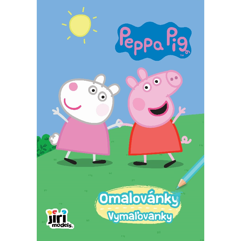 Omaľovánka A5 Prasiatko Peppa