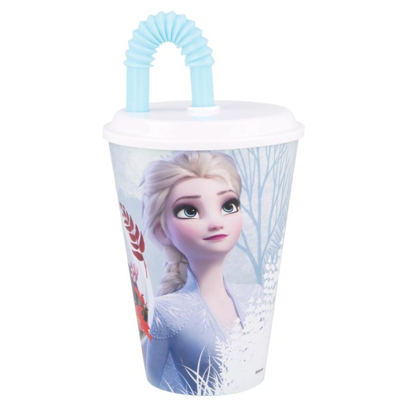 PLASTOVÝ KELÍMEK S BRČKEM FROZEN