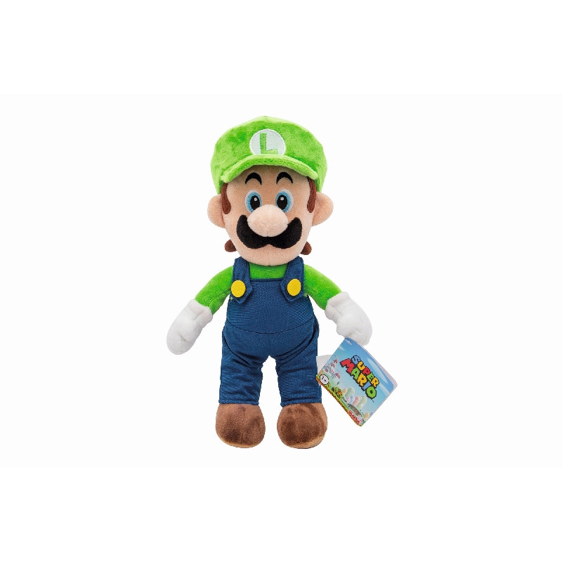 Plyšová figúrka Super Mario Luigi 30 cm