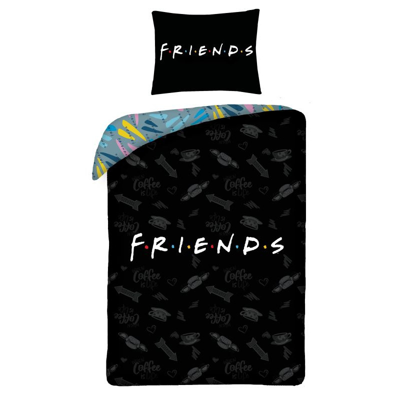 Obliečky Friends black