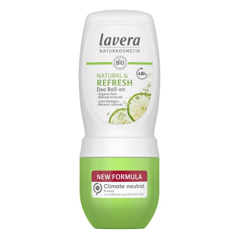 lavera Deodorant roll-on Refresh s vôňou limetky
