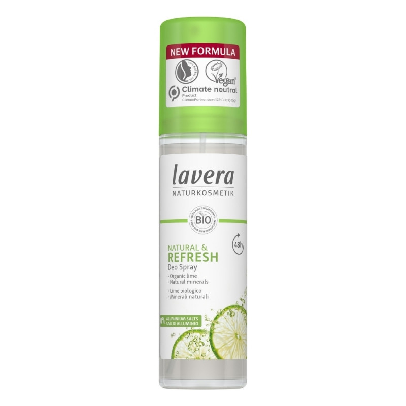 lavera Deodorant sprej Refresh s vôňou limetky