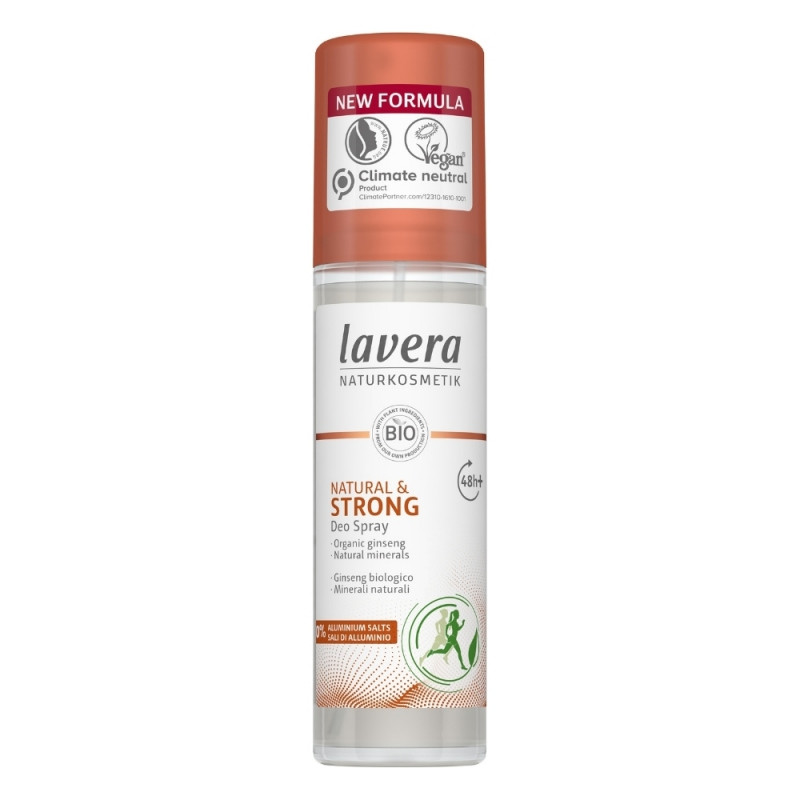 lavera Deodorant sprej Strong pre ochranu až 48 hodín