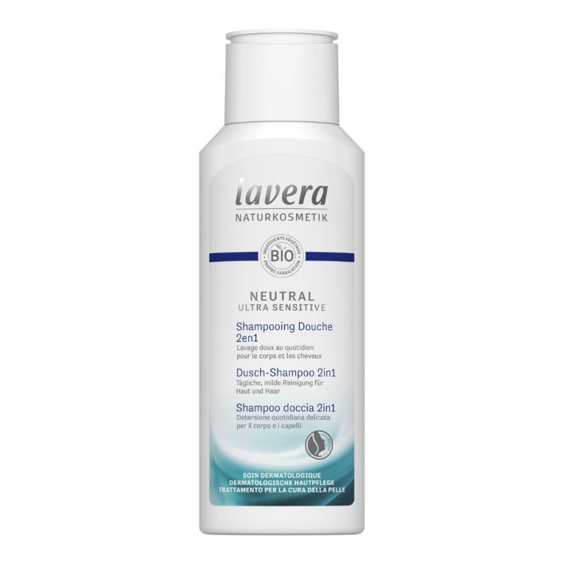 lavera NEUTRAL ULTRA SENSITIVE Sprchový šampón na telo a vlasy 2v1