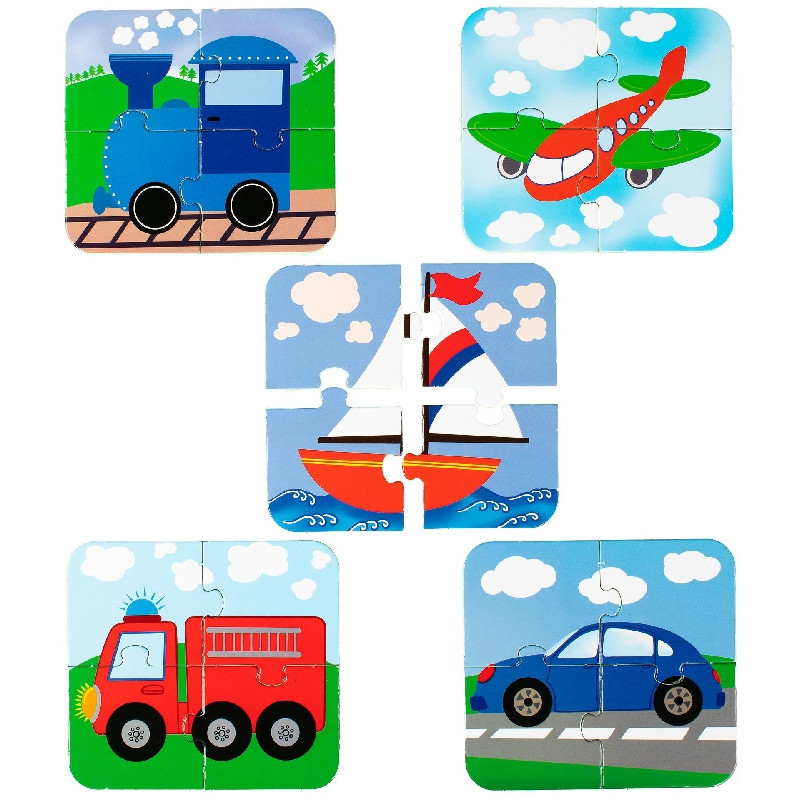 Puzzle dopravné prostriedky