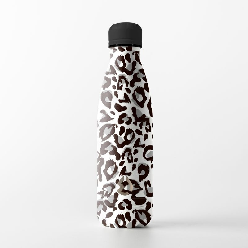 Nerezová Termo fľaša na pitie Fashion Leopard