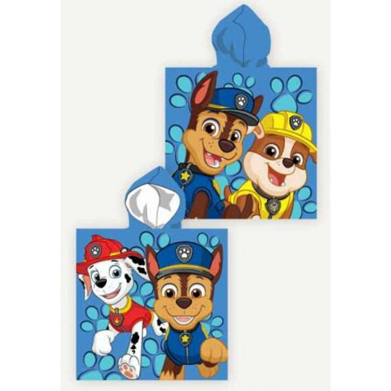 Pončo Paw Patrol