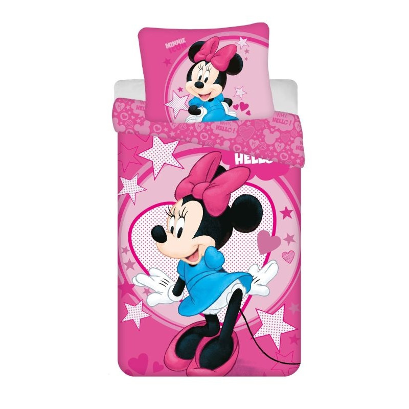 Obliečky Minnie Hello micro