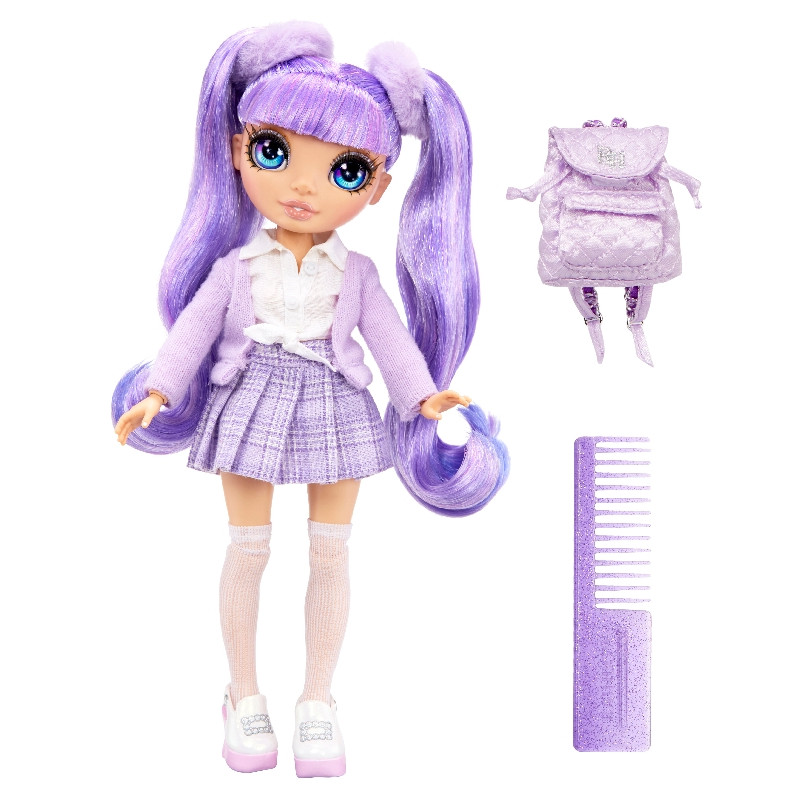 Rainbow High Junior Fashion bábika – Violet Willow