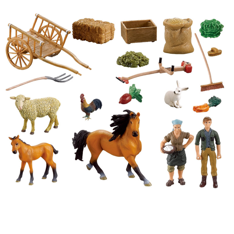 Stajňa prístrešok pre kone a zvieratá s príslušenstvom