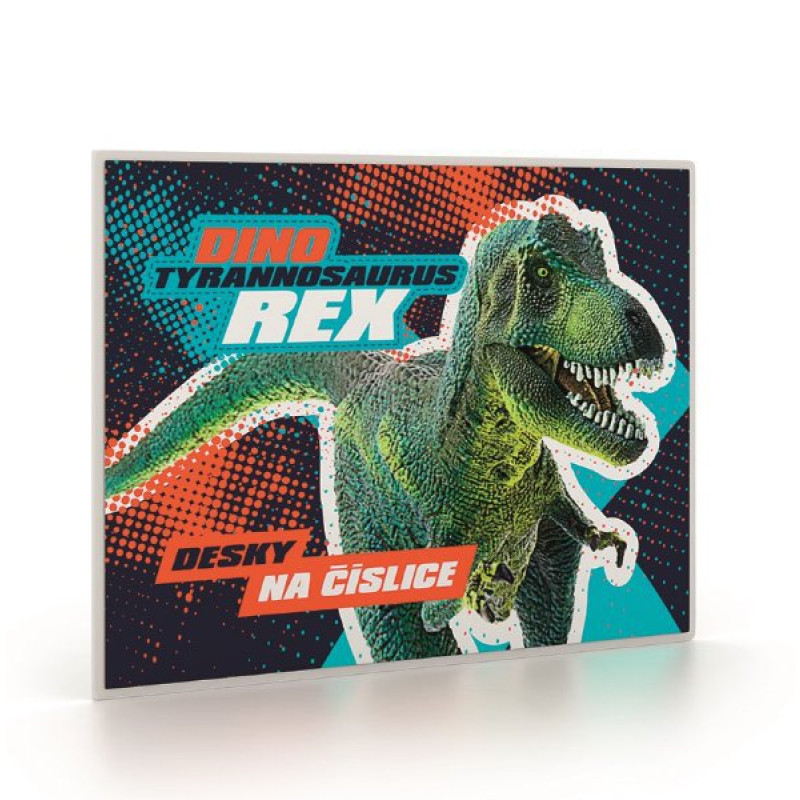 Dosky na číslice čísla DINOSAURUS Rex